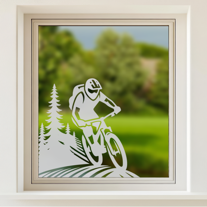 Glastattoo - Mountainbiker Mountainbike Trail