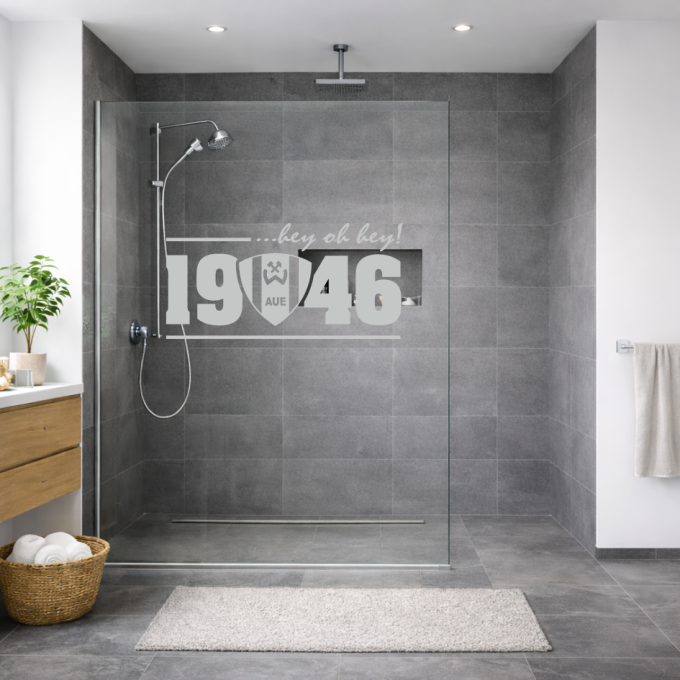 BSG Wismut Aue Aufkleber „Wappen - 1946 - hey oh hey“ – Fensteraufkleber | Dekorfuchs