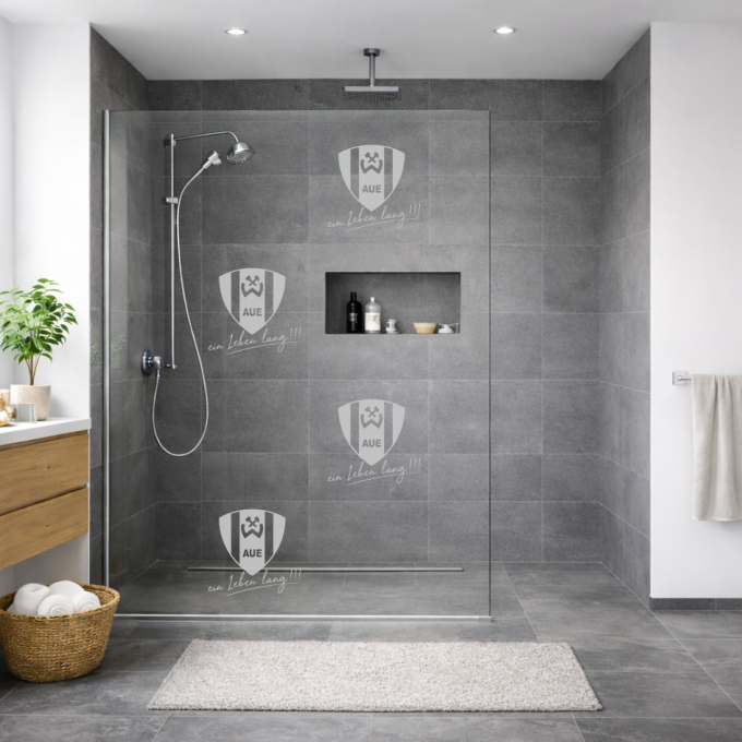 BSG Wismut Aue Aufkleber „Wappen - ein Leben lang!“ – Fensteraufkleber | Dekorfuchs