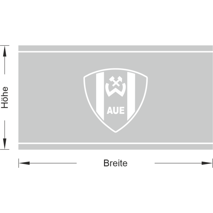 BSG Wismut Aue Aufkleber „Wappen“ – Sichtschutz Fensterfolie | Dekorfuchs