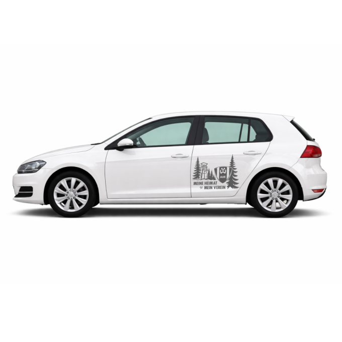 BSG Wismut Aue Aufkleber „Meine Heimat Mein Verein“ | Dekorfuchs