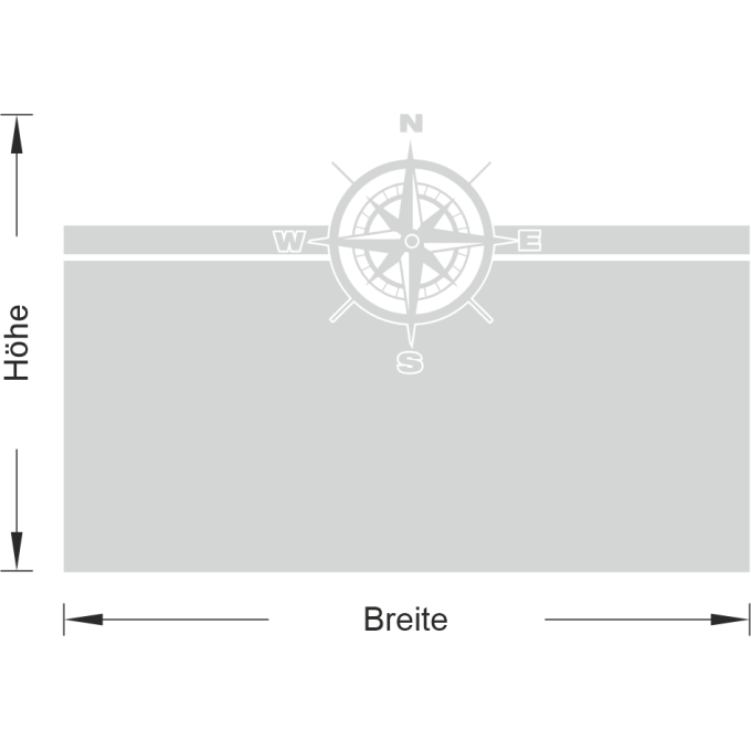 Sichtschutz - Kompass