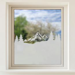 Sichtschutz - Berglandschaft - Alpen