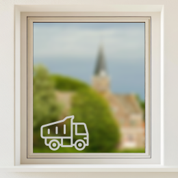 Glastattoo - Baufahrzeug – LKW